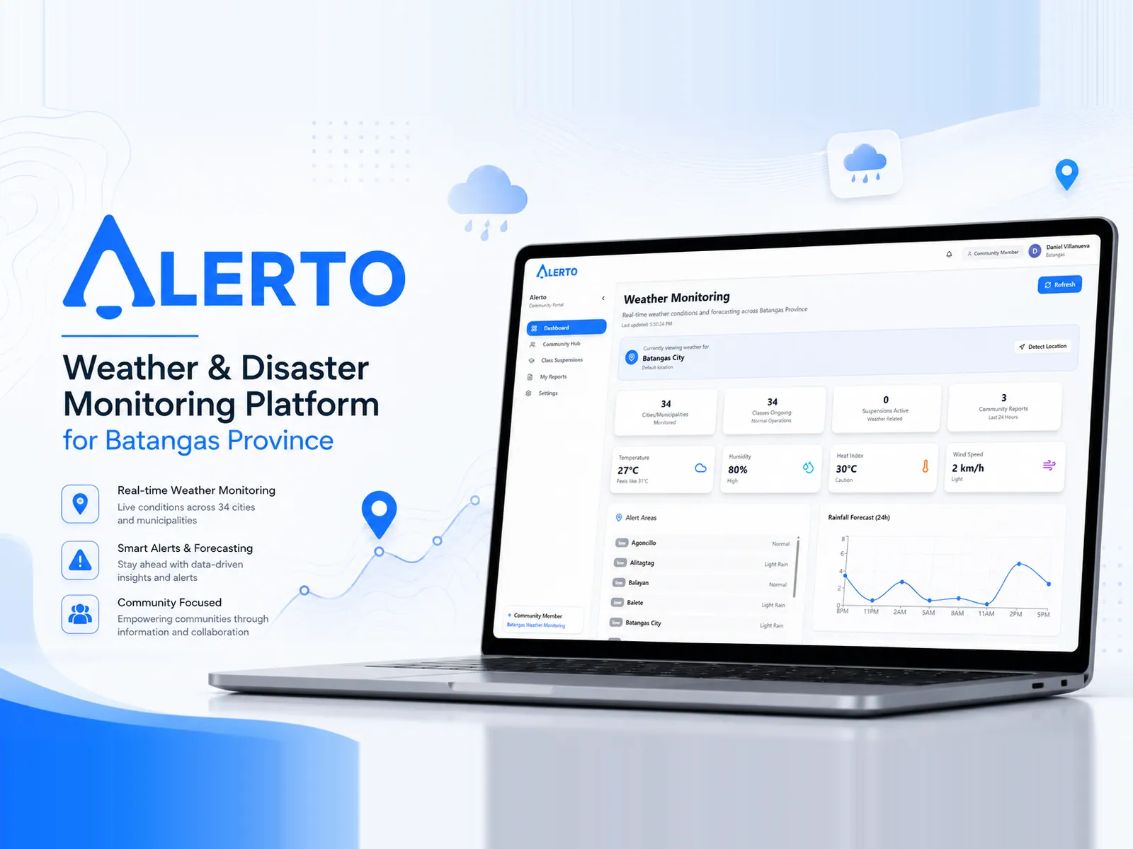 Alerto Weather & Disaster Monitoring